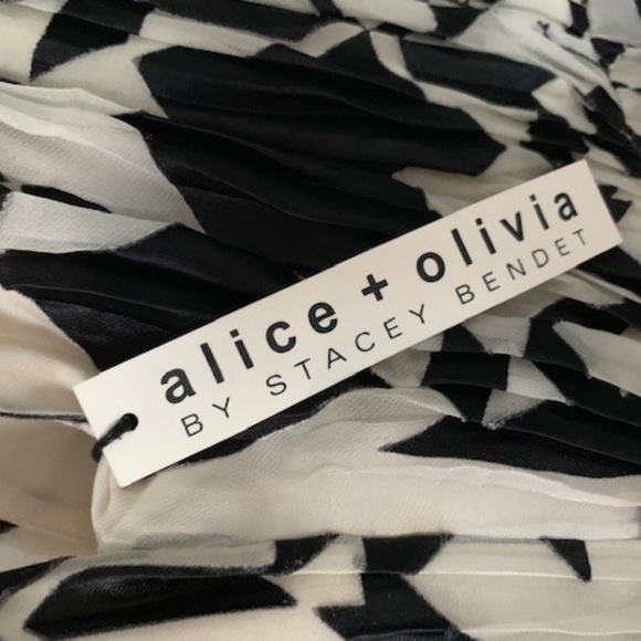 ALICE + OLIVIA Esmay Diamond Maxi Dress-NEW - Picture 6 of 8